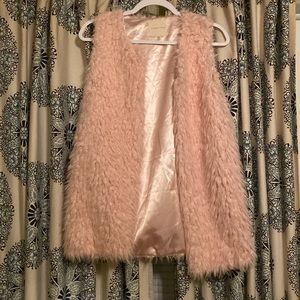 Copper key teddy vest